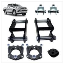 Jumelo Hilux 16.. elevar 2pol +Dianteiro e Prolongador Aço Jumelo Hilux 16.. elevar 2pol +Dianteiro e Prolongador Aço