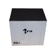 Jump Box /caixa De Madeira /salto 3x1 Oficial 60x50x65 24 - 1 Fit