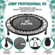 Jump Profissional Cama Elástica Com 36 Molas E9 Acte