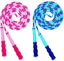 Jump Rope OHYAIAYN Soft Beaded Ajustável, 9 pés, pacote com 2
