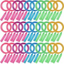 Jump Ropes Yunsailing, 30 unidades para crianças, PVC ajustável de 2,3 m Jump Ropes Yunsailing, 30 unidades para crianças, PVC ajustável de 2,3 m