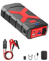 Jump Starter Bookoo A9 12V 2000A - Para Carro, Barco e Cortador de Grama