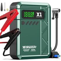 Jump Starter com compressor de ar YESPER X1 2000A 150PSI
