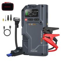Jump Starter Featou 4500A de potência de pico com compressor de ar 150PSI Jump Starter Featou 4500A de potência de pico com compressor de ar 150PSI