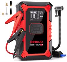 Jump Starter GOOLOO A3 3000A com Compressor de Ar 150PSI