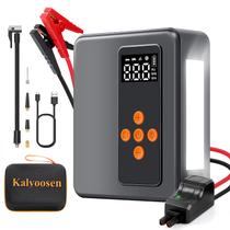 Jump Starter Kalyoosen 8000A 160PSI - 32000mAh com Compressor de Ar