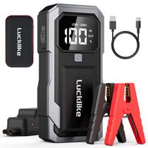 Jump Starter Lucklike 3000A para Carros - Bateria Portátil para Motores a Gasolina (8.0L) e Diesel (7.0L)