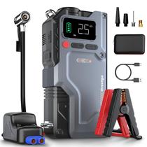 Jump Starter Portátil Oreetga 6000A - 6000A com Compressor de Ar