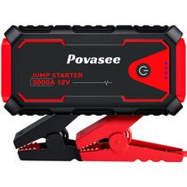 Jump Starter Povasee 3000A - Power Bank 23800mAh - Pacote de Bateria