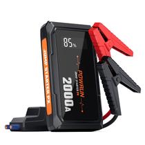 Jump Starter Powrun P-X 2000A - Para Carros a Gasolina (6.0L) e Diesel (5.0L)