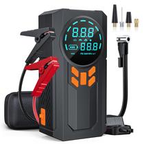 Jump Starter WNDFLV 5000A 160PSI com compressor de ar 12V