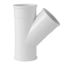Junção 45º Simples Para Esgoto 100mm - Krona Emb. c/ 10