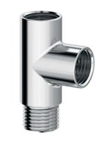 Junção AdaptadTee Conector 1/2 P/ Duchas E Caixa Acopladas em Metal CÓD. 200 - SOS METAIS SANITÁRIOS