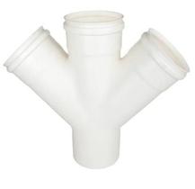 Junção de Esgoto Dupla Sn Dn Cor: Branca - PLASTILIT