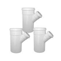 Junção de Esgoto Redução Encanamento Dutos 100x50mm 3und Junção de Esgoto Redução Encanamento Dutos 100x50mm 3und