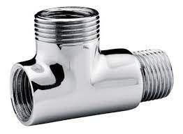 Junção De Metal Cromada P/ Máquina De Lavar Roupa - Coflex Junção De Metal Cromada P/ Máquina De Lavar Roupa - Coflex