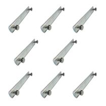 Junção Emenda P/ Perfil Estrutura De Painel Solar - 8 Peças Junção Emenda P/ Perfil Estrutura De Painel Solar - 8 Peças