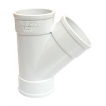 Juncao Esgoto Plastilit 40 X 40 Branco - Kit C/25 Unidades Juncao Esgoto Plastilit 40 X 40 Branco - Kit C/25 Unidades
