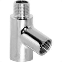Juncao Para Filtro Latao Cromado Metais Rei ''Y'' 3/4X1/2'' - Kit C/6 Pecas Juncao Para Filtro Latao Cromado Metais Rei ''Y'' 3/4X1/2'' - Kit C/6 Pecas