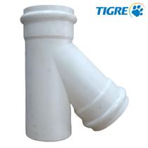 Junção Pvc 75mm Invertida Esgoto Tigre