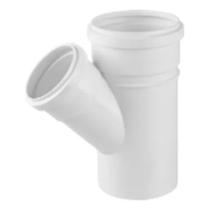 Junção redução esgoto 100mm X 75mm PVC - AKROS