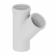 Junção Simples 100x50mm Branca Junção Simples 100x50mm Branca