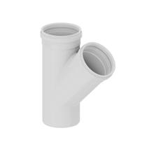 Junção Simples Esgoto 75x75mm Junção Simples Esgoto 75x75mm