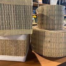 Junco Natural Artesanato, Decoração, Enfeites 5mt X 20cm Junco Natural Artesanato, Decoração, Enfeites 5mt X 20cm