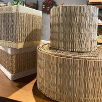 Junco Natural para Chinelo, Artesanato, Decoração, Caixas 10mt x 10cm Junco Natural para Chinelo, Artesanato, Decoração, Caixas 10mt x 10cm