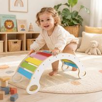 Junges Gangorra Pikler 604 JUNGES Brinquedo Multifuncional em MDF Ecológico para Crianças A partir de 12 Meses Junges Gangorra Pikler 604 JUNGES Brinquedo Multifuncional em MDF Ecológico para Crianças A partir de 12 Meses