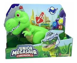 Junior Megasaur Cyberworld T-rex Comilão Verde F0017-6 Fun Junior Megasaur Cyberworld T-rex Comilão Verde F0017-6 Fun