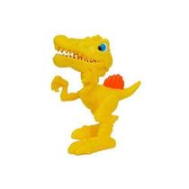 Junior Megasaur Mini Dino Comilão Amarelo - Fun 8144-1 Junior Megasaur Mini Dino Comilão Amarelo - Fun 8144-1