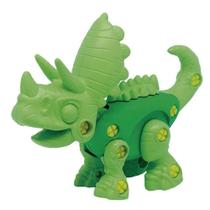 Junior Megasaur Monte Seu Dino Triceraptops - Fun Divirta-se Junior Megasaur Monte Seu Dino Triceraptops - Fun Divirta-se