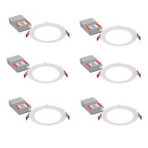 Juno Lámparas Empotradas LED de 6" con 5 en 1 de Temperatura de Color, 120V Paquete de 6 Juno Lámparas Empotradas LED de 6" con 5 en 1 de Temperatura de Color, 120V Paquete de 6