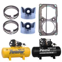 Junta Anel e Pistão Schulz CSL 20 Pratic Air Twister CSL 18 Bravo Junta Anel e Pistão Schulz CSL 20 Pratic Air Twister CSL 18 Bravo