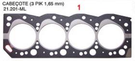 Junta Cabeçote 21201-MLToyota Hillux 4wd 3l 2.8 1,7mm Aço Multilayer Junta Cabeçote 21201-MLToyota Hillux 4wd 3l 2.8 1,7mm Aço Multilayer