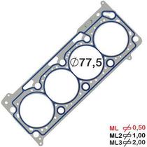 Junta Cabeçote Aço Inox VW Audi A3 Fox Gol Golf Polo 1.6 Arc Avy Aus Ajv Bah Bja Blh 00/... Kombi 1.4 8V