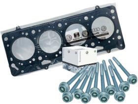 Junta Cabeçote Chapa Original + 10 Parafusos do Cabeçote Novo Original para Motores EA111 1.0 8v Gol Junta Cabeçote Chapa Original + 10 Parafusos do Cabeçote Novo Original para Motores EA111 1.0 8v Gol