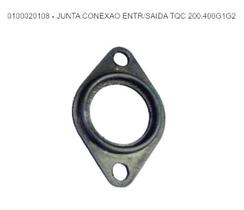Junta Conexão Entrada Saída Pressurizador Komeco Tqc 400 200 - 0100020109 Junta Conexão Entrada Saída Pressurizador Komeco Tqc 400 200 - 0100020109