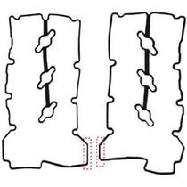 Junta da tampa de válvula Hyundai Azera 2008 a 2012 BASTOS