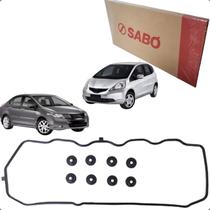 Junta Da Tampa De Valvula Sabó Honda City Fit Wr-v 1.4 1.5 16v 2008 A 2024