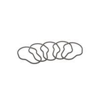 Junta de Borracha para Motor - Case 2830156