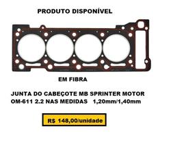 JUNTA DE CABEÇOTE OM 611 2.2 SPRINTER (em fibra 1,40mm) JUNTA DE CABEÇOTE OM 611 2.2 SPRINTER (em fibra 1,40mm)