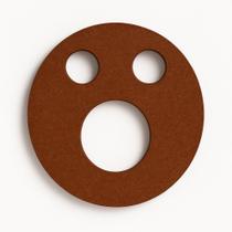 Junta de Engate para Terminal Borden Viton 3 Furos Junta de Engate para Terminal Borden Viton 3 Furos