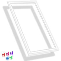 Junta de Porta de Geladeira Atualizada 241872504 Compatível com Electrolux Kenmore Frigidaire Vedação de Porta FFTR1713LWA FFHT1713LQ 240542116 PS2331945 Substituição de Vedação de Geladeira Junta de Porta de Geladeira Atualizada 241872504 Compatível com Electrolux Kenmore Frigidaire Vedação de Porta FFTR1713LWA FFHT1713LQ 240542116 PS2331945 Substituição de Vedação de Geladeira