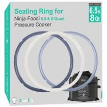 Junta de silicone com anel de vedação para panela de pressão Ninja Foodi Junta de silicone com anel de vedação para panela de pressão Ninja Foodi
