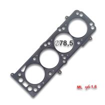 Junta do cabeçote metal gm agile corsa cobalt meriva montana prisma 1.4 8v