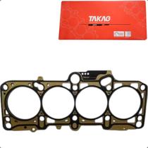 Junta Do Cabeçote Metal Takao Vw Golf Bora Jetta New Beetle Polo Passat Motor 2.0 8v