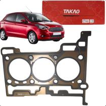 Junta Do Cabeçote Metalica Ford Ka Ka+ 1.0 12v 3 cil 2015 a 2021