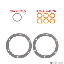 Junta Do Cárter Peneira Óleo VW Fusca Brasilia Kombi 1300 1600 1500 Todos Gol 1300 Bx A Ar